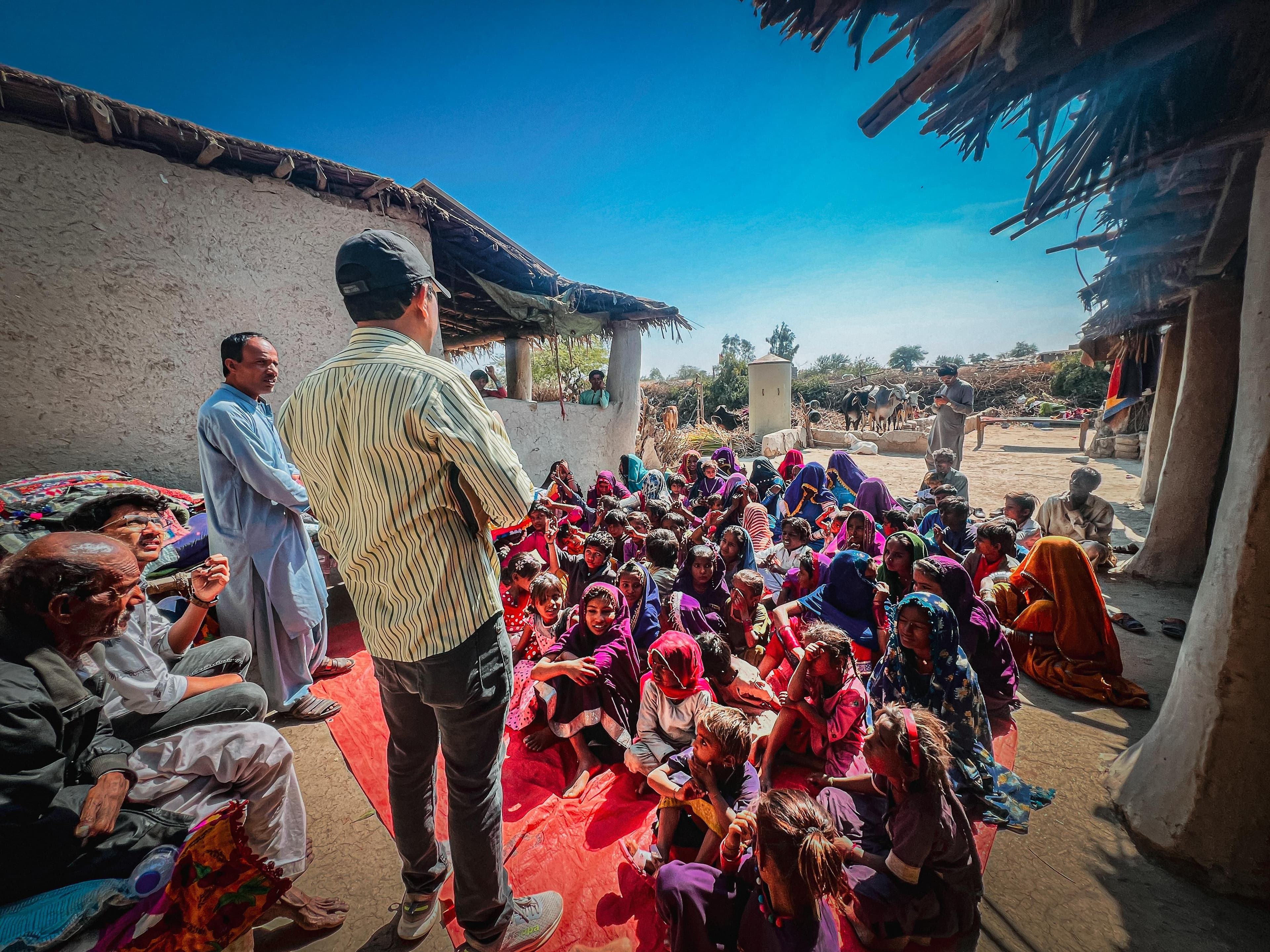 Bringing Clean Water & the Living Water