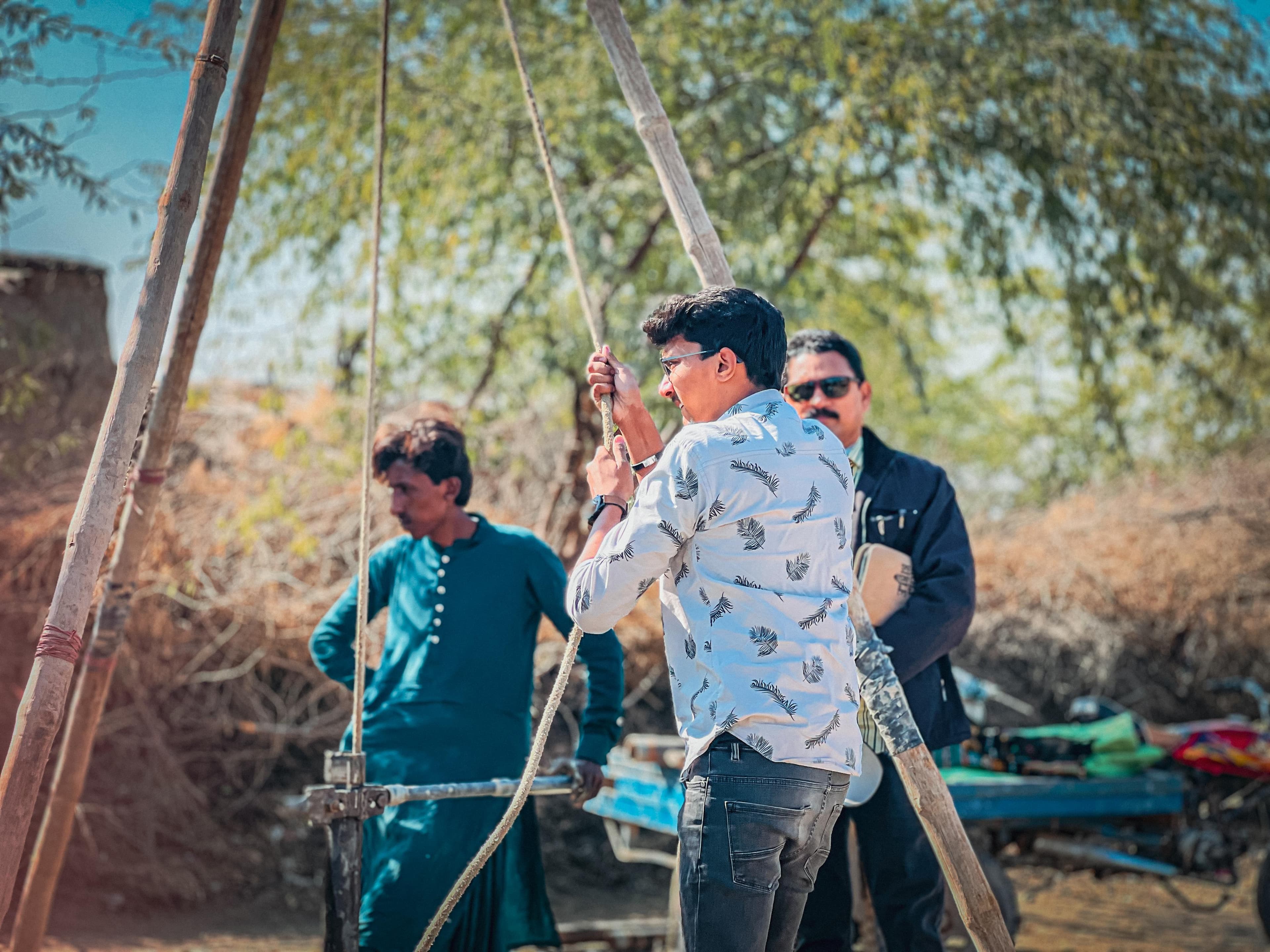 Bringing Clean Water & the Living Water