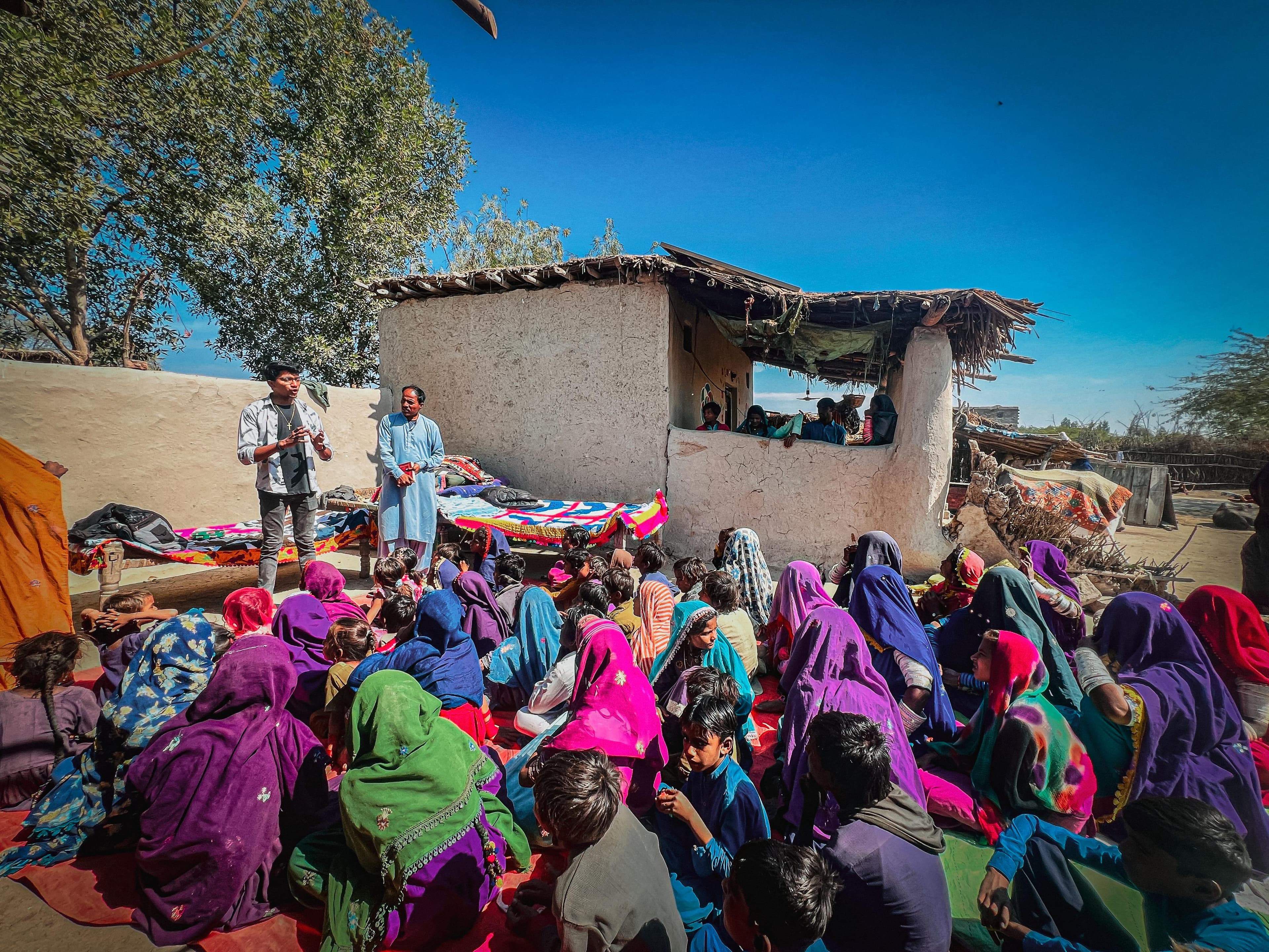 Bringing Clean Water & the Living Water