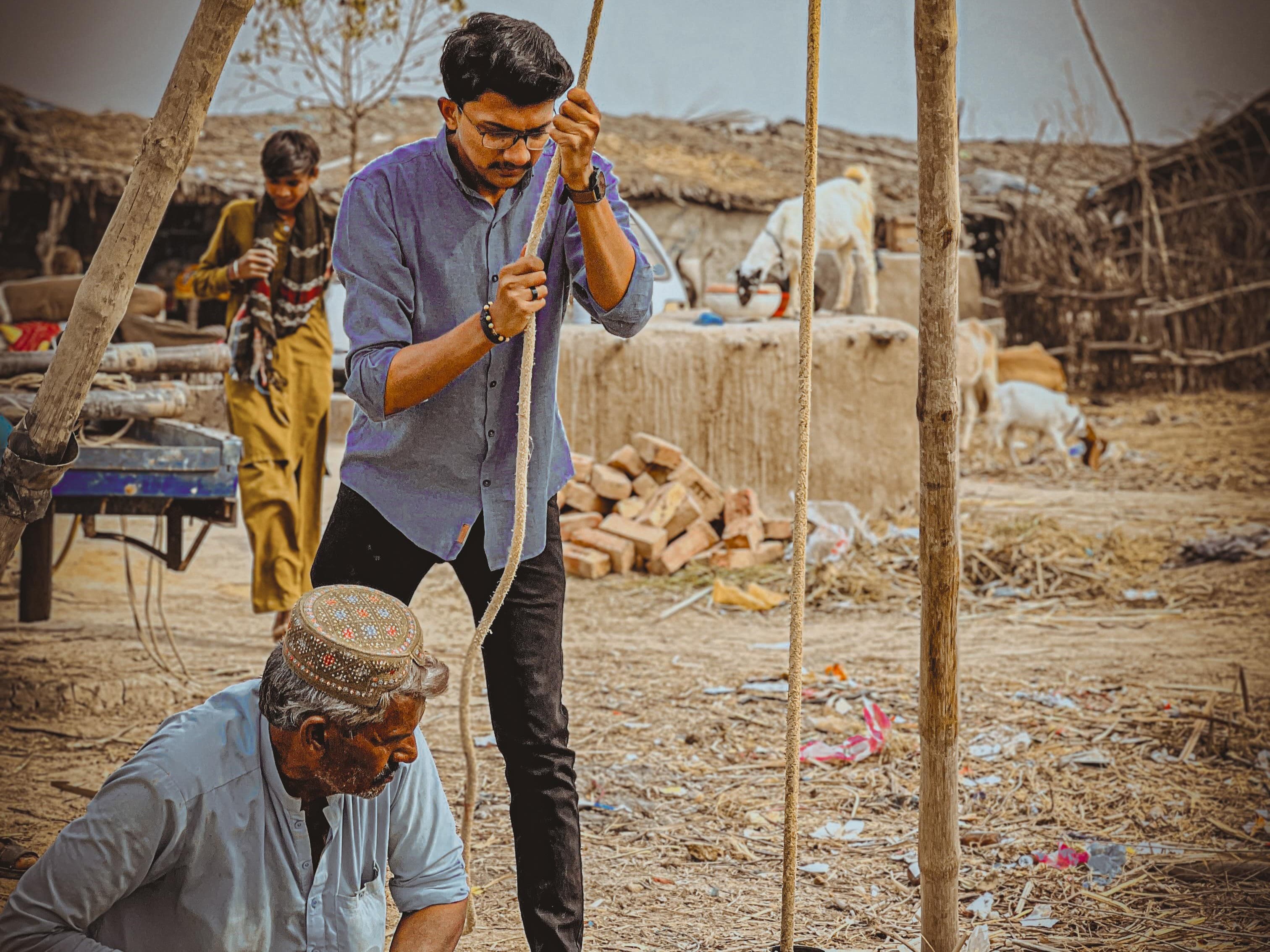 Providing Clean Water & Sharing the Living Water