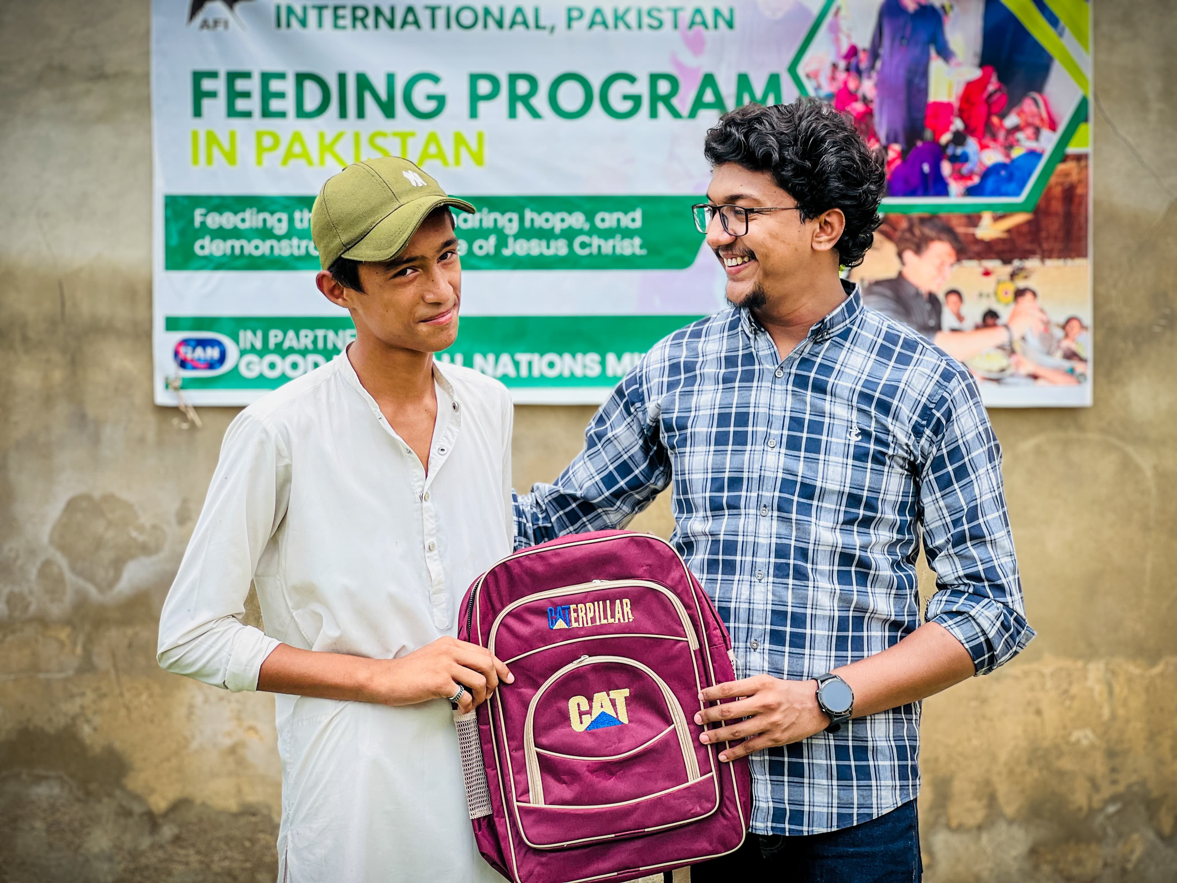 School Bag Distribution – Encouraging Children Through Education