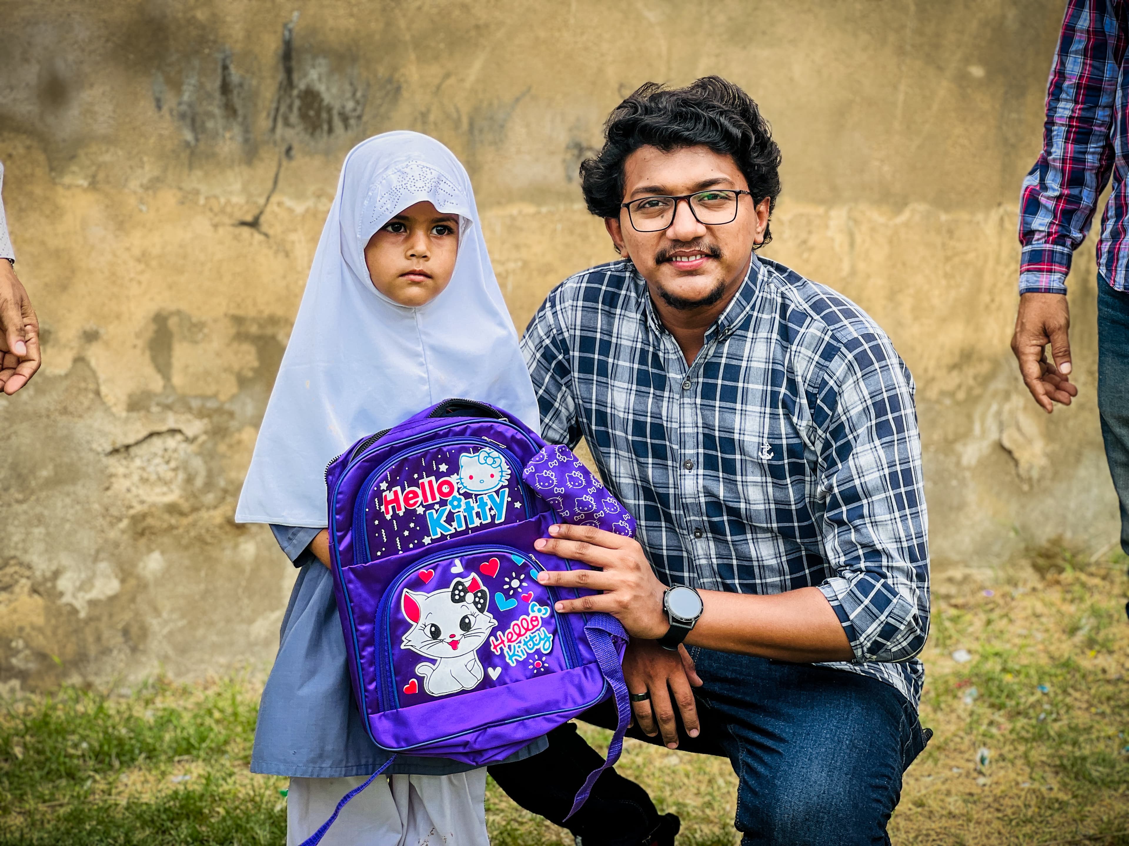 School Bag Distribution – Encouraging Children Through Education