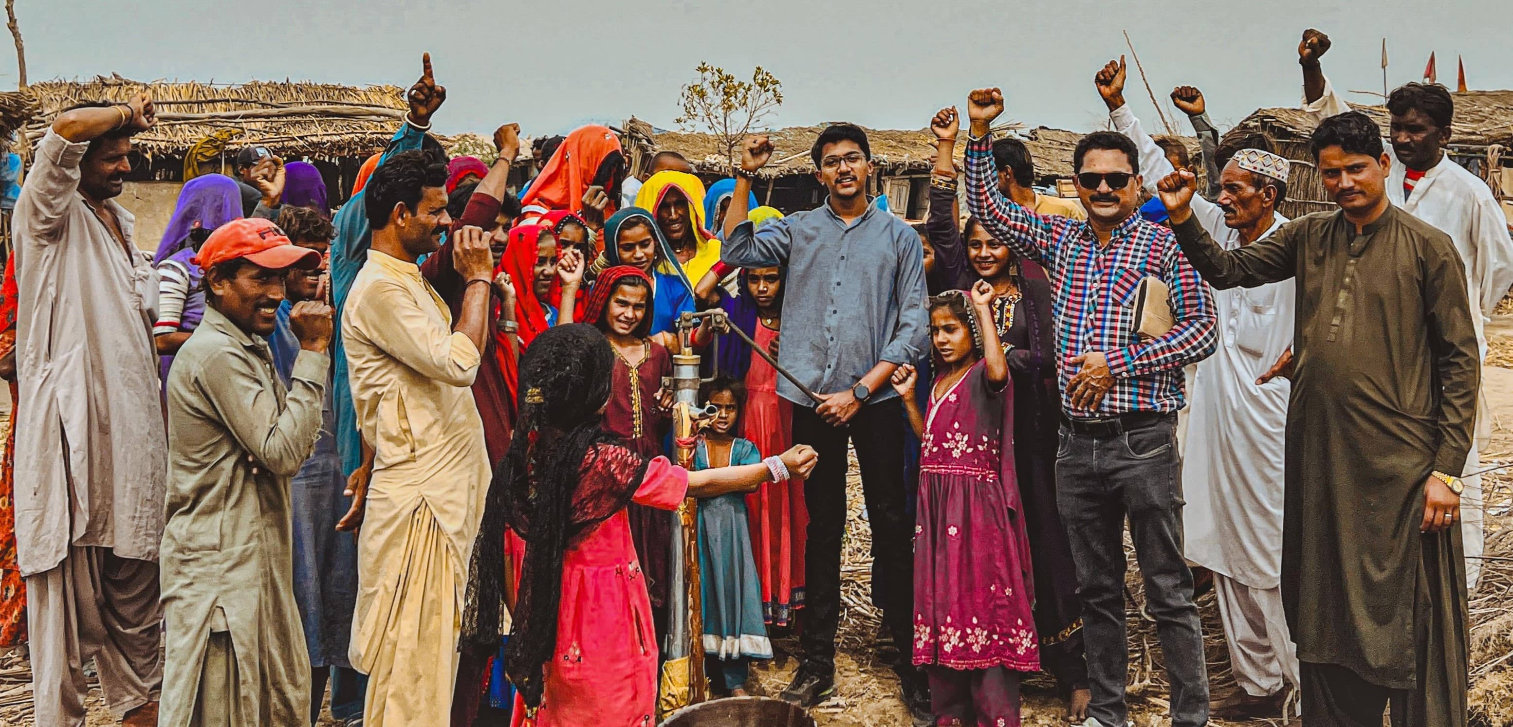 Providing Clean Water & Sharing the Living Water