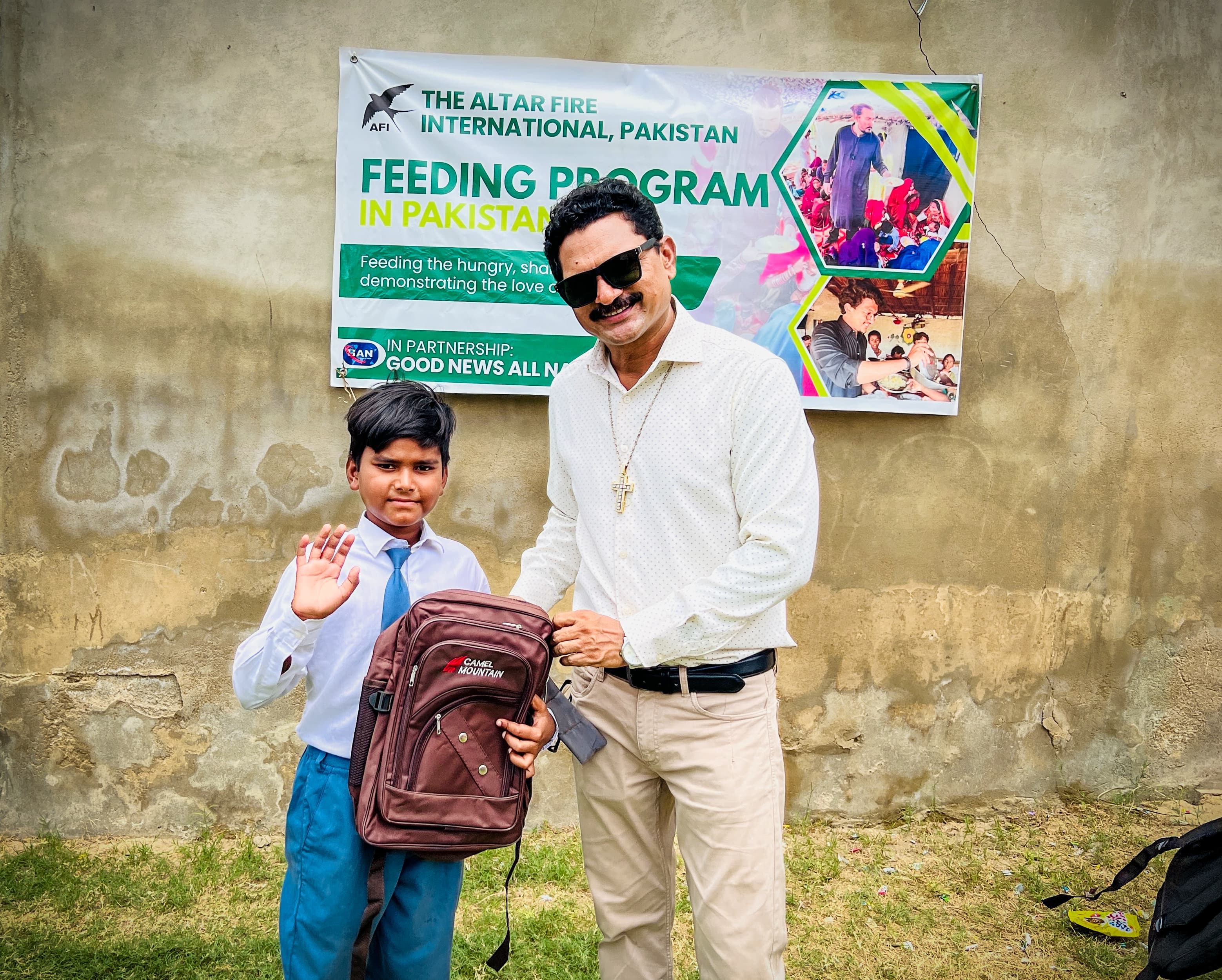 School Bag Distribution – Encouraging Children Through Education