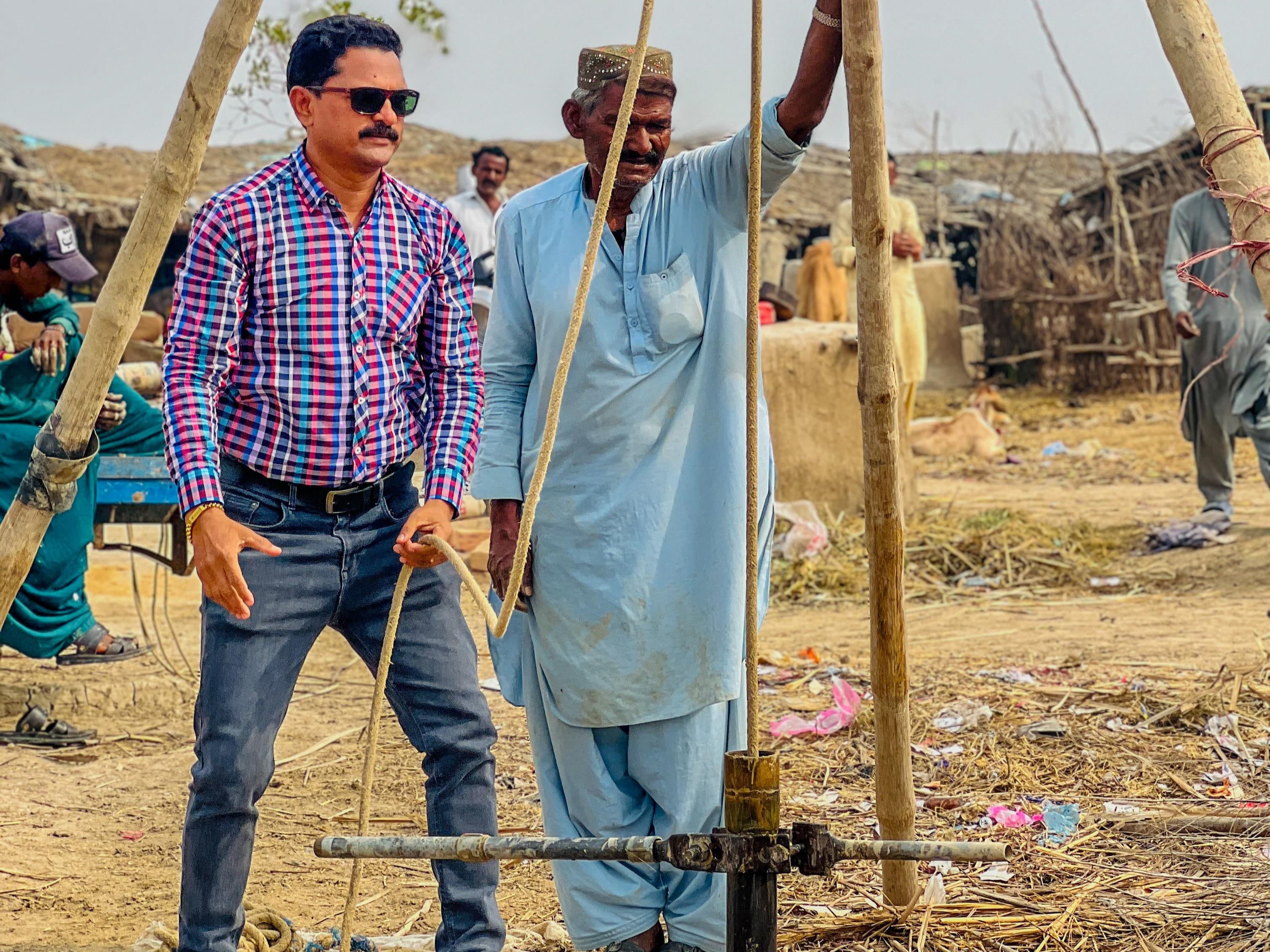Providing Clean Water & Sharing the Living Water