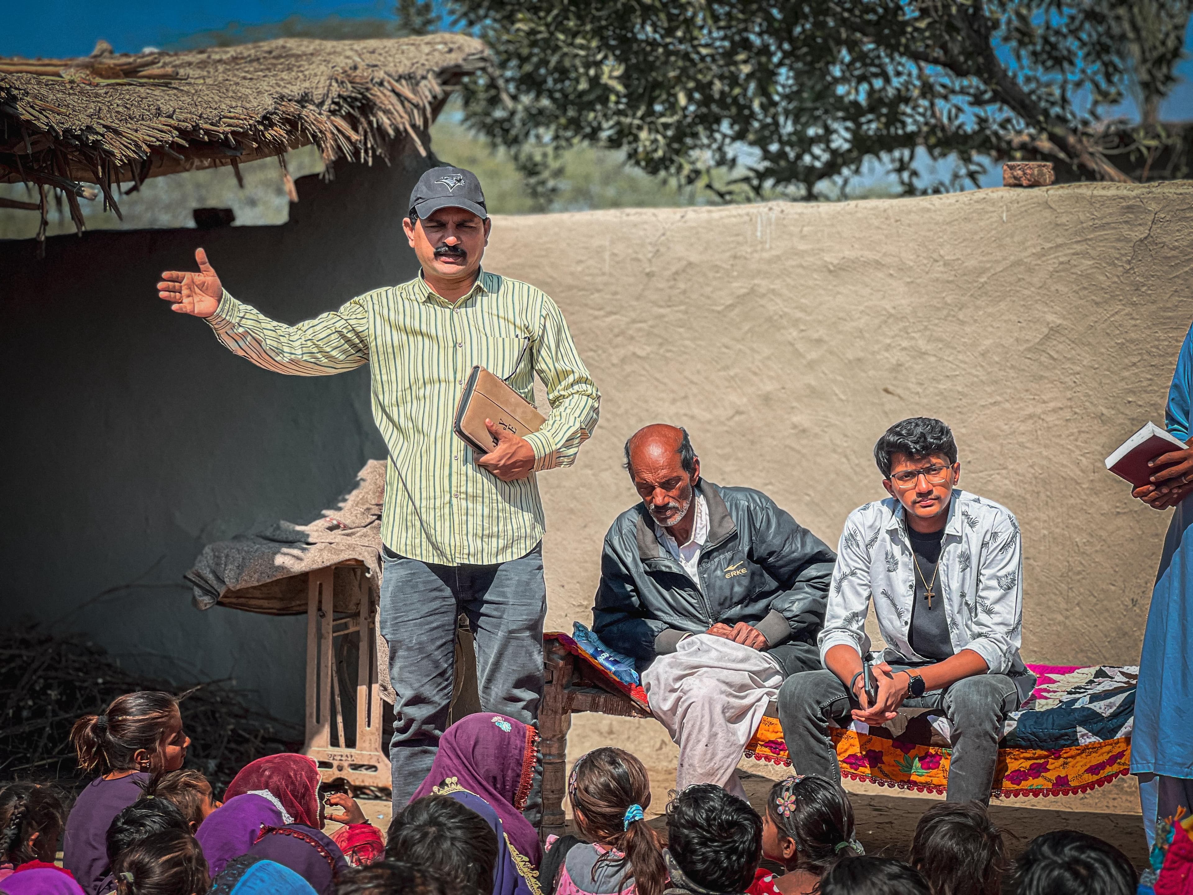 Bringing Clean Water & the Living Water